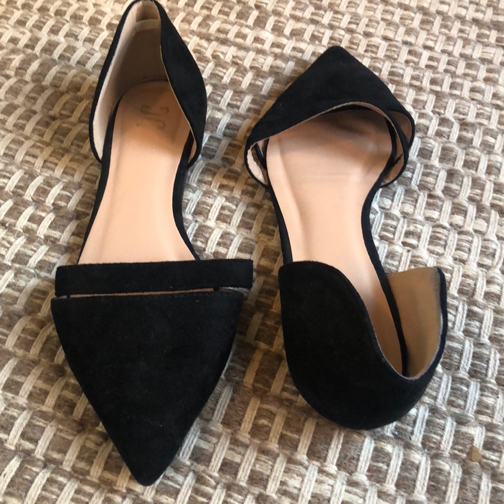 Black flats